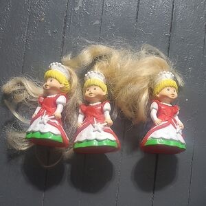 Lot Of 3 Once Upon A Dream Mcdonalds Happy Meal Figurines